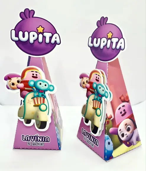 Caixa Cone Lupita no Planeta de Gente Grande