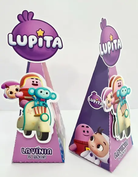 Caixa Cone Lupita no Planeta de Gente Grande