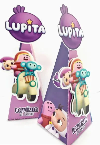 Caixa Cone Lupita no Planeta de Gente Grande