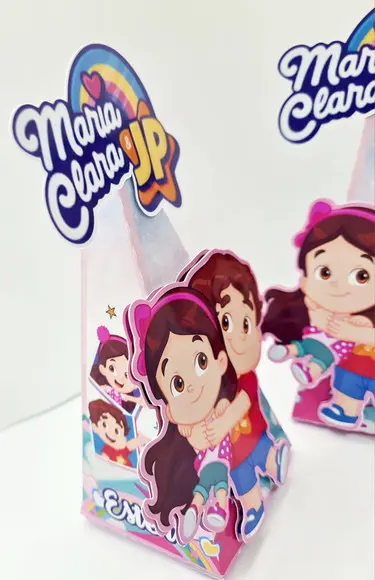 Caixa Cone Maria Clara e Jp