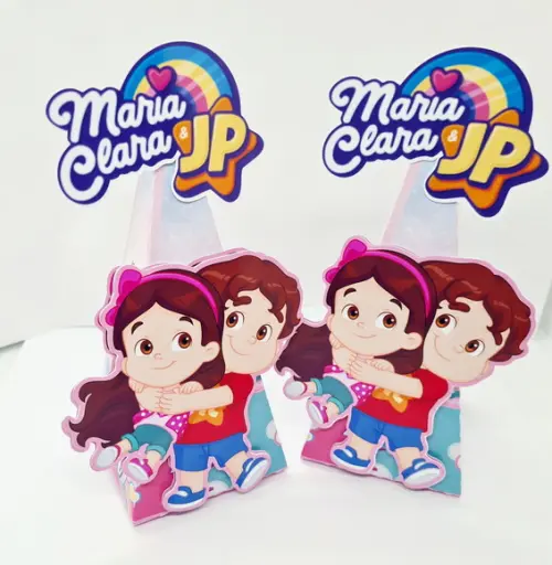 Caixa Cone Maria Clara e Jp