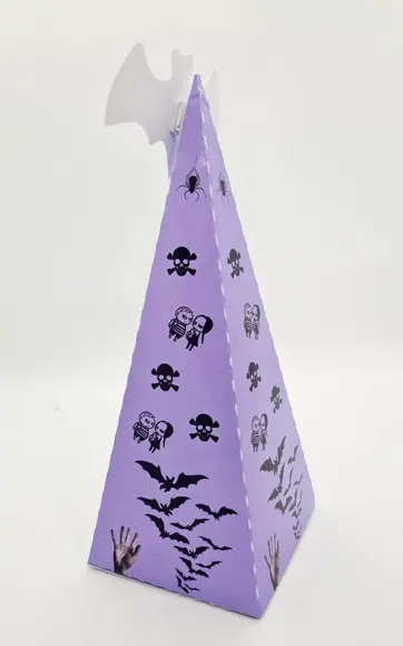 Caixa Cone Wandinha Addams