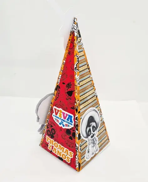 Caixa Cone Viva a Vida É Uma Festa