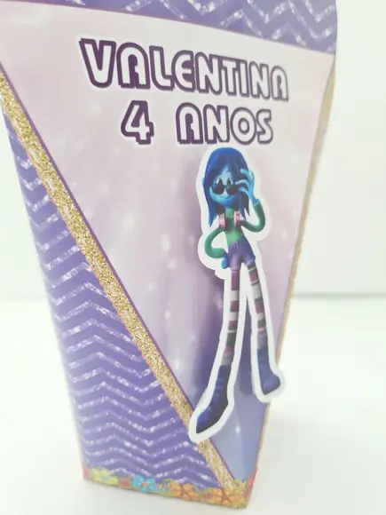 Caixa Coração Ruby Marinho Monstro Adolescente