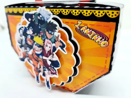 Caixa Estilo Naruto