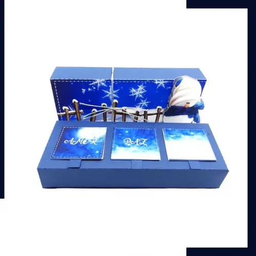 Caixa Ferrero Rocher - Natal Azul (já com Chocolate)