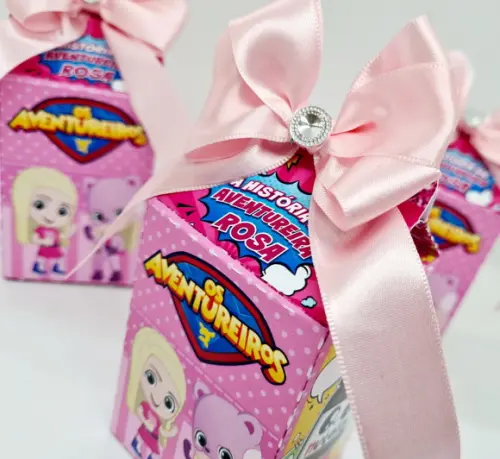 Caixa Milk Aventureira Rosa