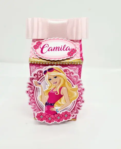 Caixa Milk Barbie Rosa