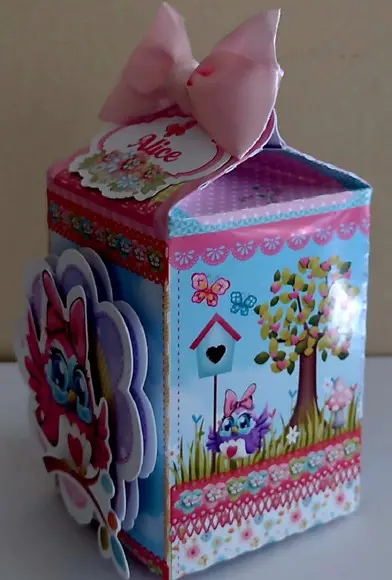 Caixa Milk Corujinha