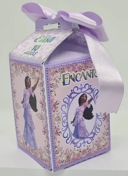 Caixa Milk Encanto Disney Isabela
