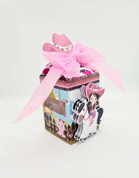 Caixa Milk Fazendinha Rosa