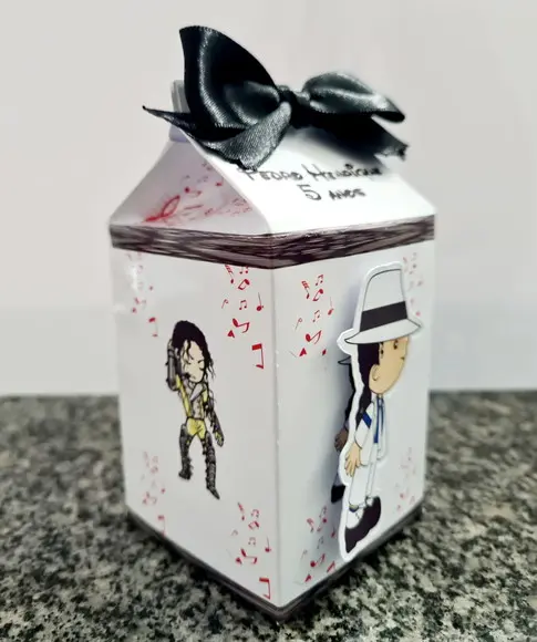 Caixa Milk Michael Jackson