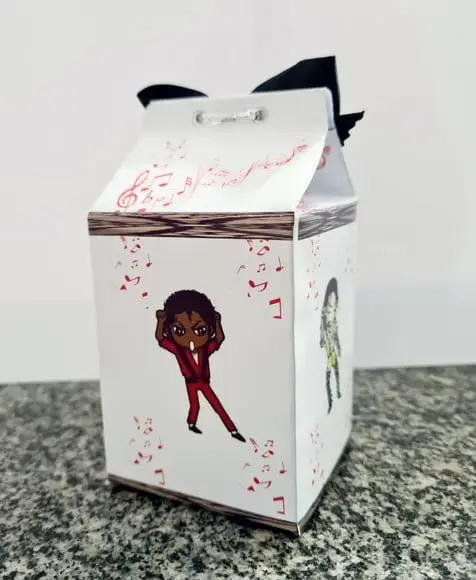 Caixa Milk Michael Jackson
