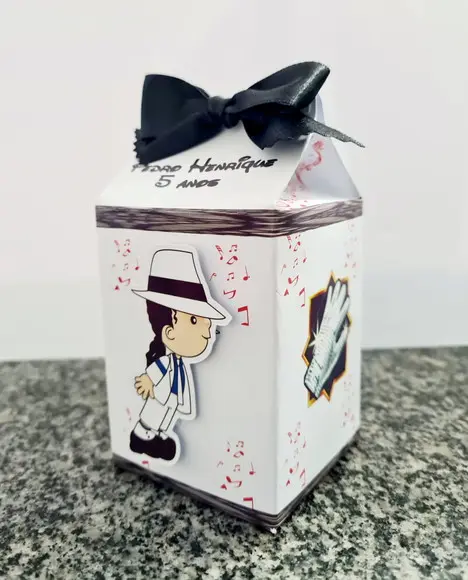 Caixa Milk Michael Jackson
