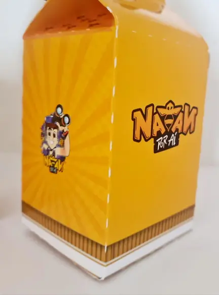 Caixa Milk Natan Por Aí