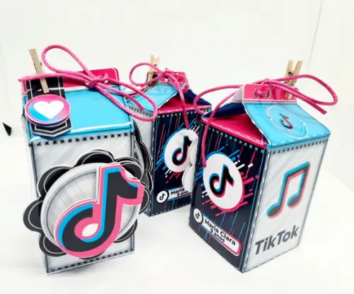 Caixa Milk Tik Tok