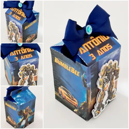Caixa Milk Transformers Bumblebee
