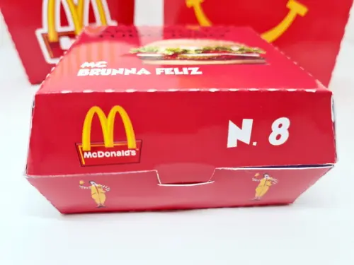 Caixa Mini Big Mac Mcdonalds