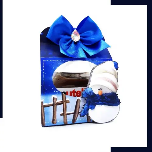 Caixa Nutella - Natal Azul (já com Nutella)