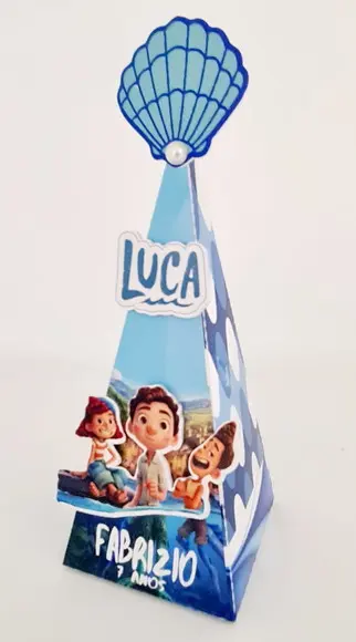 Caixa Pirâmide Luca Disney