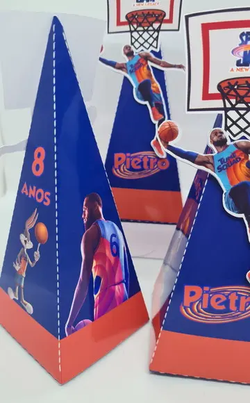 Caixa Pirâmide Space Jam - Cone Space Jam