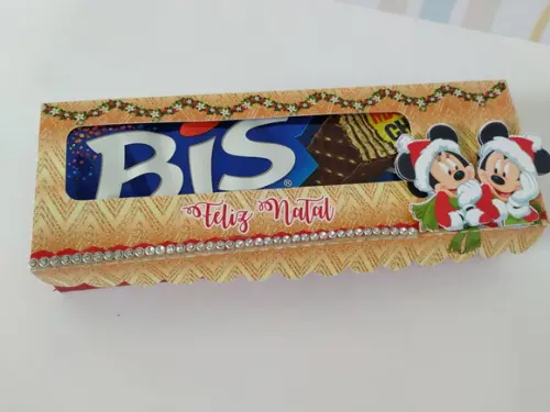 Caixa Porta Bis Natal com Mickey