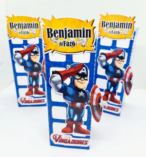 Caixa Prédio os Vingadores
