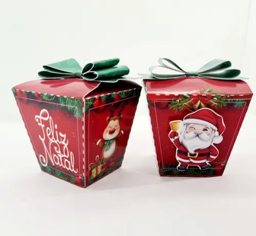 Caixa Sushi Natal Papai Noel