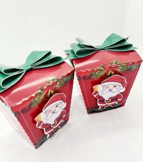 Caixa Sushi Natal Papai Noel
