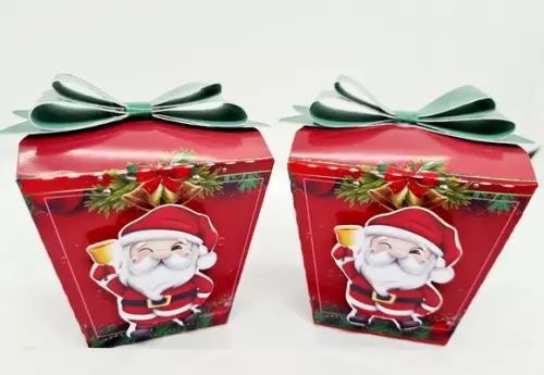 Caixa Sushi Natal Papai Noel
