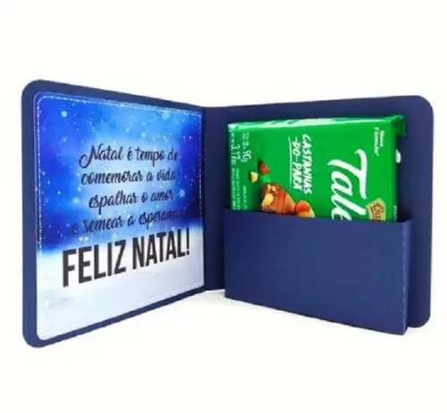 Caixa Talento - Natal Azul (sem Chocolate)