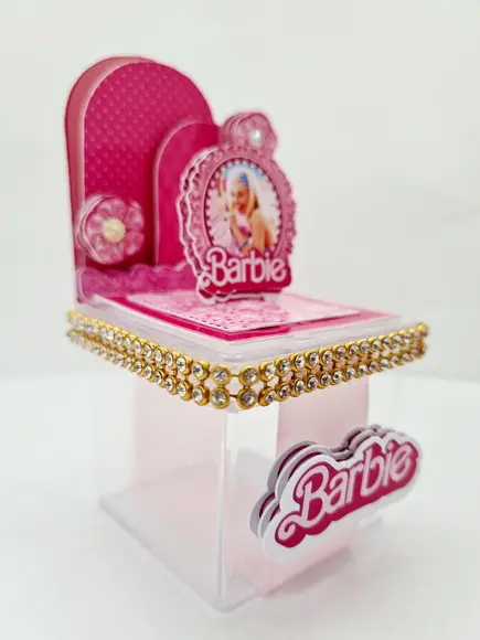 Caixinha Acrílica Cenário Barbie 2023