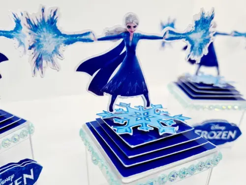 Caixinha Acrílica Frozen