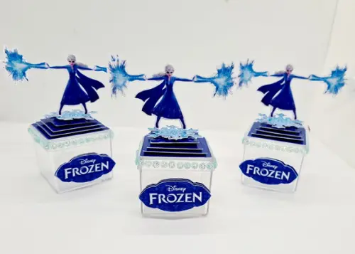 Caixinha Acrílica Frozen