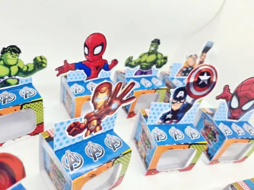 Caixinha Acrílica os Vingadores
