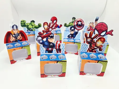 Caixinha Acrílica os Vingadores