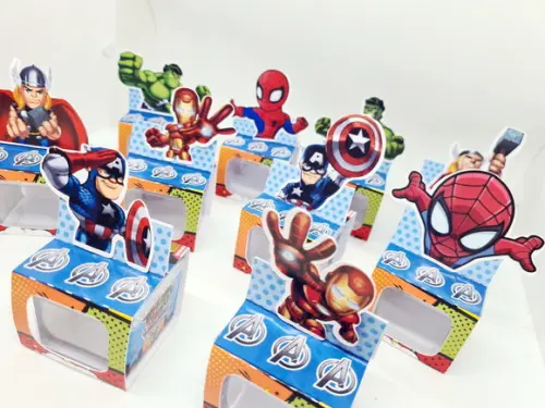 Caixinha Acrílica os Vingadores