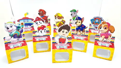 Caixinha Acrílica Patrulha Canina