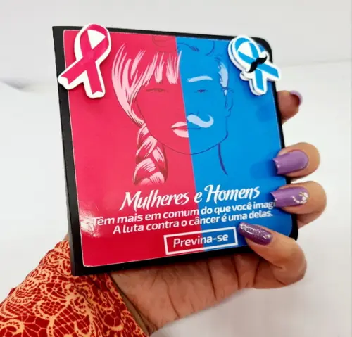 Cartão Talento Outubro Rosa e Novembro Azul