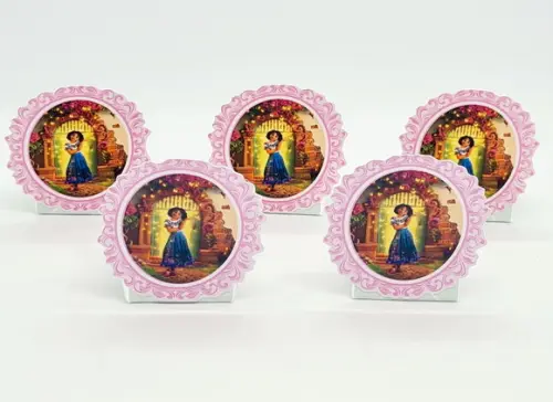 Forminha para Doces Encanto Disney Rosa