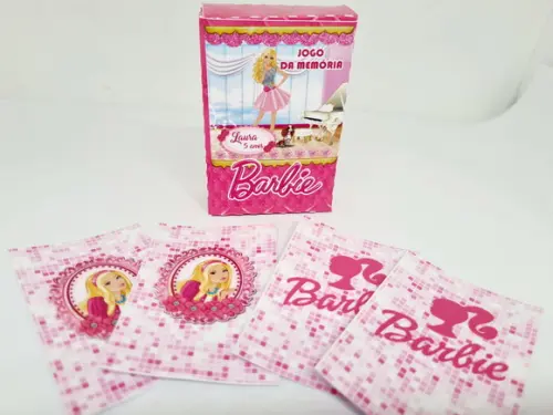 Jogo da Memória Barbie