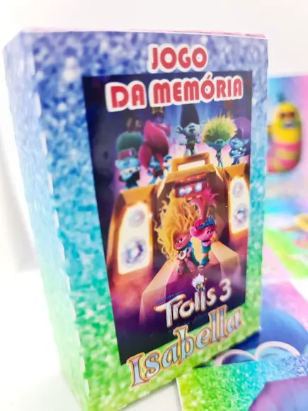Jogo da Memória Trolls 3