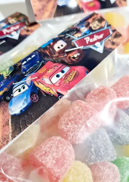 Jujubas Carros Mcqueen