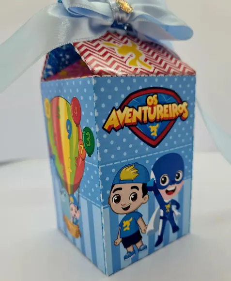 Kit Caixa Milk os Aventureiros