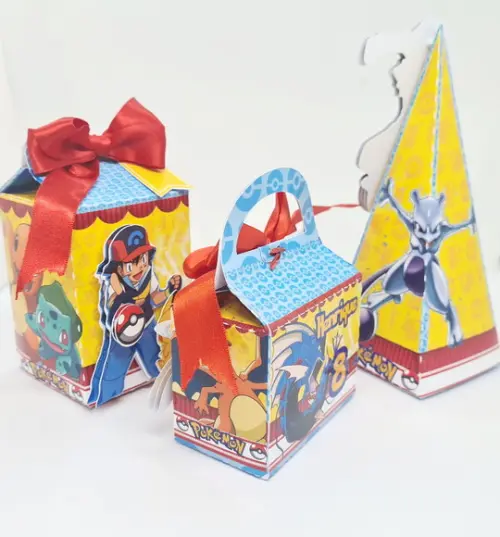 Kit Caixinhas Especial Pokemon