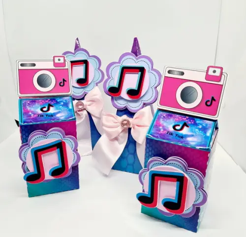 Kit Caixinhas Especial Tik Tok