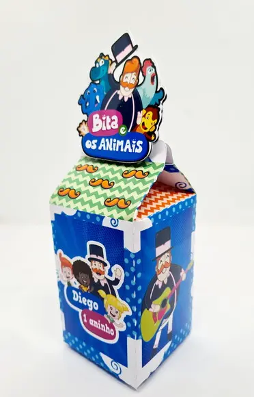 Kit Caixinhas Mundo Bita E Os Animais
