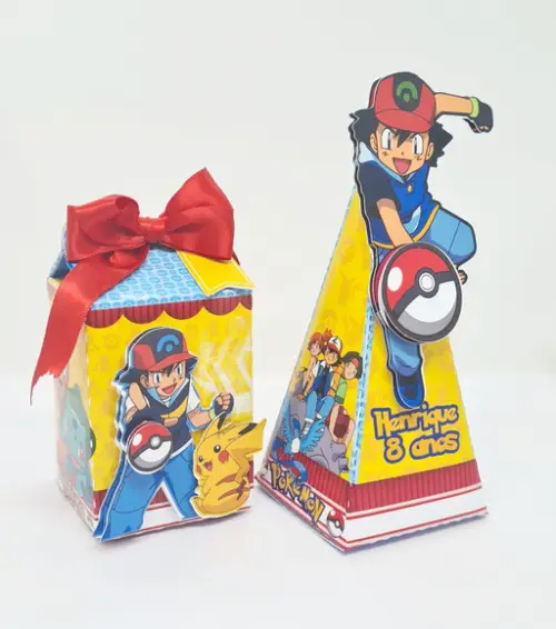Kit Caixinhas Pokemon