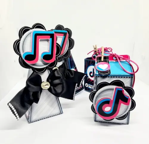 Kit Caixinhas Tik Tok