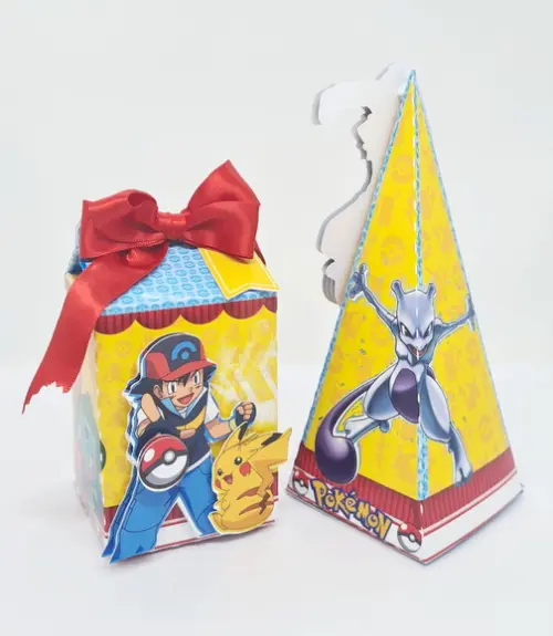 Kit Caixinhas Pokemon